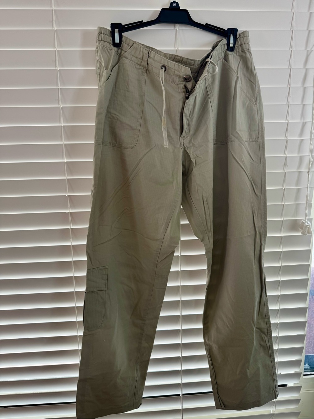 Patagonia Olive Green Cargo Boot-Cut Pants